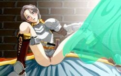 armor armored_female artist_request censored chris_lightfellow clothing suikoden suikoden_iii tagme