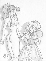 00s 2000s 2003 2futas aged_up ass botan breasts completely_nude_futanari crossover cum cum_on_face cumshot dress dtiberius erection_under_clothes female fully_clothed_futa futa_on_futa futanari human intersex large_breasts lipstick long_hair mario_(series) monochrome nintendo nude penis princess princess_peach royalty shinigami shounen_jump straight_hair wide_hips yu_yu_hakusho