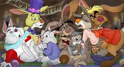 alice_in_wonderland alice_in_wonderland_(1951_film) anthro anus bambi_(film) blackberry_dragon br'er_rabbit crossover cub disney feral furry gay home_on_the_range lucky_jack male male_only march_hare_(disney) penis rabbit rabbit_(winnie_the_pooh) robin_hood_(disney) skippy_(robin_hood) smooth_skin song_of_the_south thumper white_rabbit_(disney) winnie_the_pooh_(franchise) yaoi