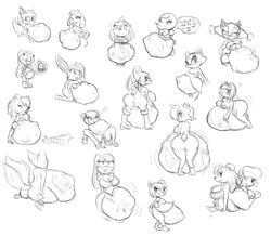 able_sisters ambiguous_gender amy_rose anal_vore animal_crossing anthro anus areola bat black_and_white blaze_the_cat breasts bunnie_rabbot carnivorousvixen chao_(sonic) cheese_the_chao cherry_(animal_crossing) clothing cosmo_the_seedrian cream_the_rabbit english_text female female/ambiguous female_pred female_prey food fruit harriet_(animal_crossing) heart invalid_tag isabelle_(animal_crossing) lagomorph looking_at_viewer looking_back mabel_able male male/ambiguous male_pred mammal miles_tails_prower monochrome nintendo nipples nude one_eye_closed open_mouth oral_vore phyllis_(animal_crossing) pussy rabbit rouge_the_bat sable_able sally_acorn sega simple_background sonic_(series) sonic_boom