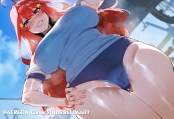 ai_generated ass_bigger_than_head big_butt busty commission female go-toubun_no_hanayome gym gym_uniform heavenly_ass huge_ass large_ass nakano_itsuki patreon patreon_url patreon_username pawg public schoolgirl sinderellaart tease teasing teasing_viewer thick thick_ass thick_legs thick_thighs track_and_field voluptuous voluptuous_female