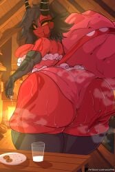 1female 1girls ass big_ass character_request female female_only okioppai round_ass solo solo_female tagme tagme_(character) thick thick_ass twitter_link