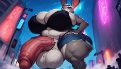 ai_generated anthro furry judy_hopps zoophagousmite6454 zootopia