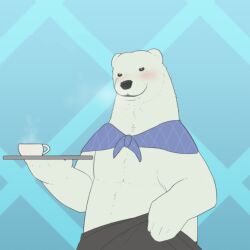 male shirokuma shirokuma_cafe solo tagme