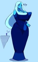 blue diamond (steven universe) from cartoon network by darpunk