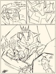 bigger_male comic comic_panel robot sex size_difference smaller_female soundblaster soundblaster_(oc) soundwave sparkplug star-the-skeleton transformers