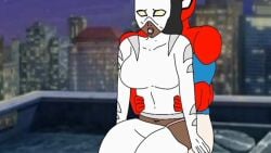 1boy 1boy1girl 1female 1male 2d 2d_animation anal anal_juice anal_sex animated disney female oral oral_sex orgasm spider-man spider-man_(series) tagme video white_tiger_(marvel)