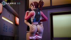 3d d.va lingerie outdoors overwatch pixiewillow sanmie3d sound tagme tightjob video