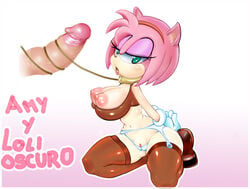 amy rose from sonic (series) by lolioscuro