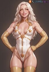 ai_assisted ai_generated annie_january bimbo blonde_female blonde_hair blonde_hair boots camel_toe cameltoe cleavage erin_moriarty female female female_only gameofbimbos gloves golden_eyes leotard petite petite_body petite_female revealing_clothes revealing_outfit shiny_eyes slender_body slender_waist small_breasts smile smiling smiling_at_viewer starlight_(the_boys) suit superhero_costume superheroine the_boys tight_clothing tight_fit yellow_eyes young younger_female