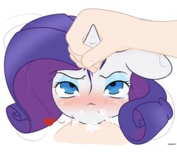 blue_eyes blush crying cum cum_inside cum_out_nose deep_throat deepthroat equine female feral fingers forced friendship_is_magic fur hair heart horn horn_grab human human_on_feral interspecies invalid_tag mammal my_little_pony oral penis purple_hair rarity_(mlp) sucking tears unicorn white_fur zoarity zoophilia