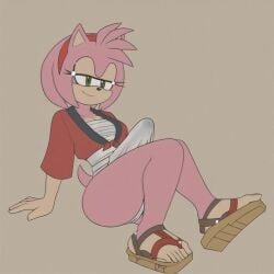 1futa ai_generated amy_rose ass ass big_ass big_butt breasts erection erection_under_clothes erection_under_loincloth fundoshi fundoshi_futanari fundoshilover101 futanari happi_(clothing) huge_ass huge_butt sarashi sega sonic_(series)