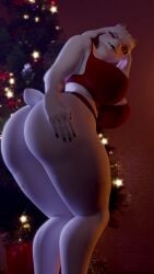 ass big_ass blender christmas_tree cute slightly_chubby strikefrommidnight toriel undertale underwear winking_at_viewer