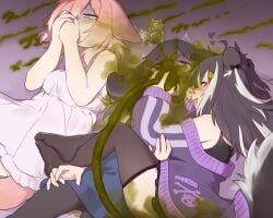 13o 3girls attempted_escape blank_eyes blush clothed clothing covering_mouth covering_nose cruel cruelty deadly_fart dizzy dominant dominant_female face_fart face_farting facefart facefarting fart fart_cloud fart_fetish fart_in_face fart_torture farting farting_in_face farting_on_another farting_on_face femdom forced_to_sniffing fox_ears fox_girl fox_tail gas_mask grossed_out pinned rabbit_girl sadistic sadistic_female skunk skunk_ears skunk_girl skunk_spray skunk_tail sniffing_farts spraying spraying_on_face squirming struggling submissive submissive_female suffering tears torture torture_device trembling trying_to_escape unable_to_move