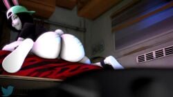 1girls 3d anal_vore animated anthro clothed digestion fart fart_cloud fart_disposal fart_fetish farting female furry helluva_boss loona_(helluva_boss) mloobis moobsloobs rabbit rory_(mloobis) same_size_vore solo solo_female sound standing tagme video vore wolf yiff