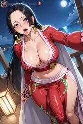 boa hancock from one piece by flouzai