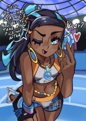 nessa (pokemon) from game freak by moxydrawsmore