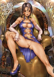 breasts censored character_request jewelry large_breasts lips shirou_masamune spread_legs volume_41