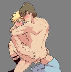 anal anal_sex blush blush_face blushed_face blushing_male gay gay_anal gay_domination gay_male gay_sex human human_male human_only original_characters peperonpomo