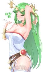 palutena from kid icarus by meipasuye