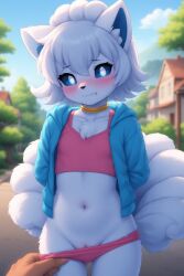 alolan vulpix from pokemon