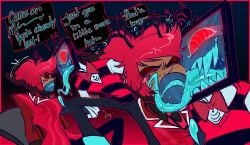 alastor (hazbin hotel) from hazbin hotel by bileshroom