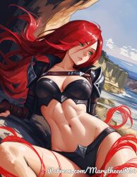 katarina du couteau from league of legends by marytheenr34