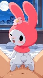 my melody from hello kitty (series)