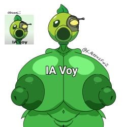peashooter (pvz) from plants vs zombies by x alexnsfw2