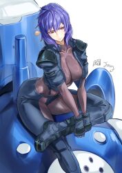 kusanagi motoko from ghost in the shell by juaag acgy