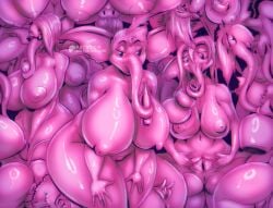 pink elephants on parade from disney by thebigbadwolf01