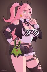 nicole demara from zenless zone zero by lackatask