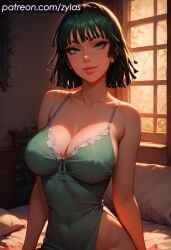 ai_generated big_breasts fubuki_(one-punch_man) one-punch_man pose ryuuziken01 short_hair smile