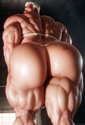 ai_generated ass asshole big big_ass_gay gay gay_ass muscle_slut rokuworshiper thong