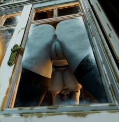 3d 3d_(artwork) alcina_dimitrescu ass big_ass blender dat_ass huge_ass pale_skin resident_evil resident_evil_8:_village sulfatadoh tagme