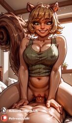 ai_generated bbw big_breasts chubby_female cowgirl_position huge_breasts huge_cock marvel marvel_rivals on_top squirrel_girl vaginal_penetration vaginal_sex