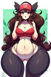 ai_generated ai_hands hilda_(pokemon) pokemon tagme thick_ass