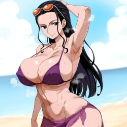 ai_generated female female_only nico_robin one_piece one_piece_girls