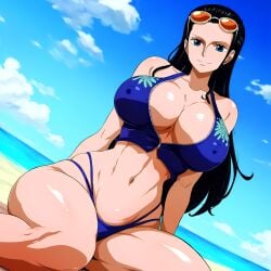 ai_generated female female_only nico_robin one_piece one_piece_girls