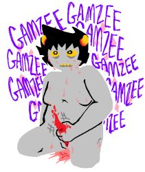 1boy alien alien_genitalia alien_humanoid alien_penis black_hair black_hair_male chubby chubby_male color colored colored_skin cuntboy cuntboy_sans_balls dialogue fantasizing fantasy grey_skin herm hermaphrodite homestuck homestuck_troll horn horns humanoid intersex karkat_vantas male male_focus male_only maleherm masturbation miracrails multi_genitalia nude nude_male nudity penis pussy sharp_teeth short_hair short_hair_male solo solo_male sweat sweatdrop sweaty tentabulge tentacle text troll