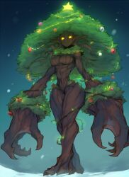 christmas ent furry furry_female furry_only monster monster_girl tagme