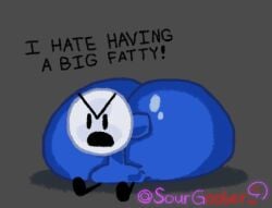 1girls angry angry_expression angry_eyes angry_face animate_inanimate armless ass_bigger_than_body battle_for_bfdi battle_for_dream_island bfb bfdi blue_body blue_skin fan fanny_(bfdi) female female_only guywithdapen hyper hyper_ass jacknjellify lewdyoshyboy massive_ass object_show object_show_community object_shows open_mouth osc sitting sitting_on_floor solo solo_female solo_focus text the_power_of_two tpot traced