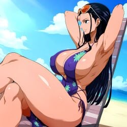 ai_generated female female_only nico_robin one_piece one_piece_girls