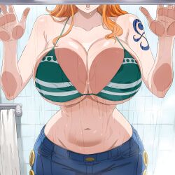 ai_generated female female_only nami_(one_piece) nude one_piece one_piece_girls