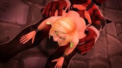 1boy 1girls 2019 3d animated blizzard_entertainment blonde_hair blood_elf bob_cut bouncing_breasts breasts choker dark-skinned_male dark_skin draenor elf_female fel_orc female green_eyes hellfire_citadel hellfire_peninsula horde illidari interspecies leg_grab light-skinned_female light_skin male male/female male_domination mira_sunshadow munt_works muscular muscular_male music nipples nude nude_female nude_male open_mouth orc orc_(warcraft) orc_male original_character prisoner pussy red_skin reverse_cowgirl_position rexxcraft short_hair size_difference small_breasts sound spread_legs tagme vaginal_penetration video warcraft world_of_warcraft