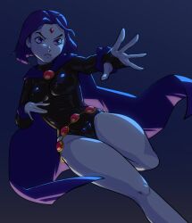 1girls bichrom dc_comics female rachel_roth raven_(dc) solo tagme teen_titans warner_brothers