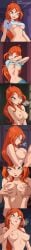1boy1girl big_breasts bloom_(winx_club) blue_eyes breast_grab breasts_squeezed_together cartoon cartoon_character face_grab faceless_male ginger_hair grabbing_another's_breast grabbing_another's_chin grabbing_breasts grabbing_face large_breasts long_hair long_image red_hair shiny_body shiny_skin underboob undressing undressing_self vilievans winx_club