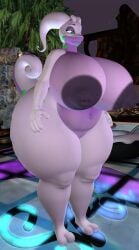 big_ass big_breasts breasts bubble_butt cleavage female ferialexonar game_freak goodra huge_ass huge_breasts hyper_ass nintendo nipples pokemon pokemon_(species) tagme thick_thighs wide_hips