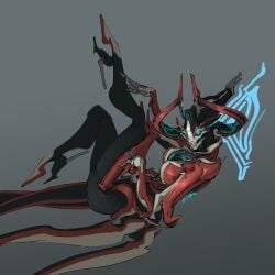 artist_signature edwino22 female lips seductive seductive_look seductive_mouth sentient_(warframe) singer warframe
