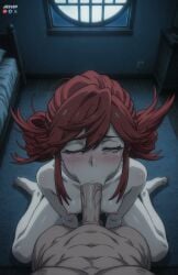 1boy 2d 2d_animation 2d_artwork absurdres adult ai_assisted ai_generated animated big_breasts big_penis blowjob blowjob_face breasts fellatio fellatio_face female gachiakuta heeven highres male mature nipples patreon patreon_username penis_in_mouth perfect_body riyo_reaper riyou_reaper rolled_eyes tagme uncensored video